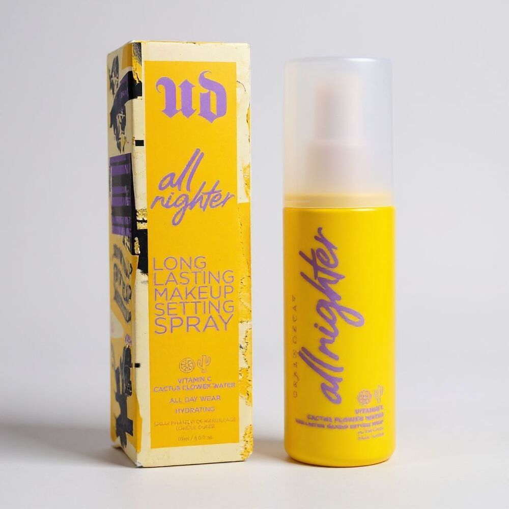 Urban Decay All Nighter Setting Spray Vitamin C Cactus Flower 4 fl oz NIB